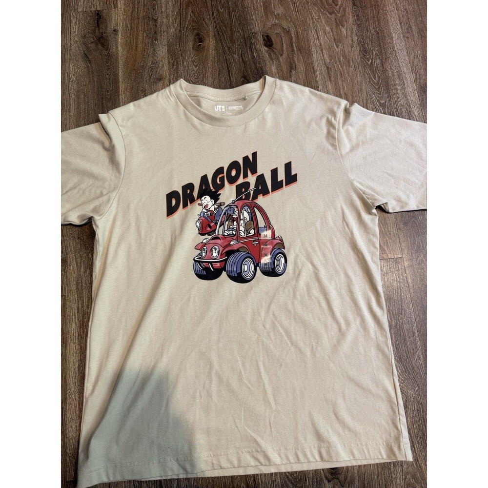 UNIQLO UT Dragon Ball T-shirts Akira Toriyama Unisex Beige XS-4XL Size Japan